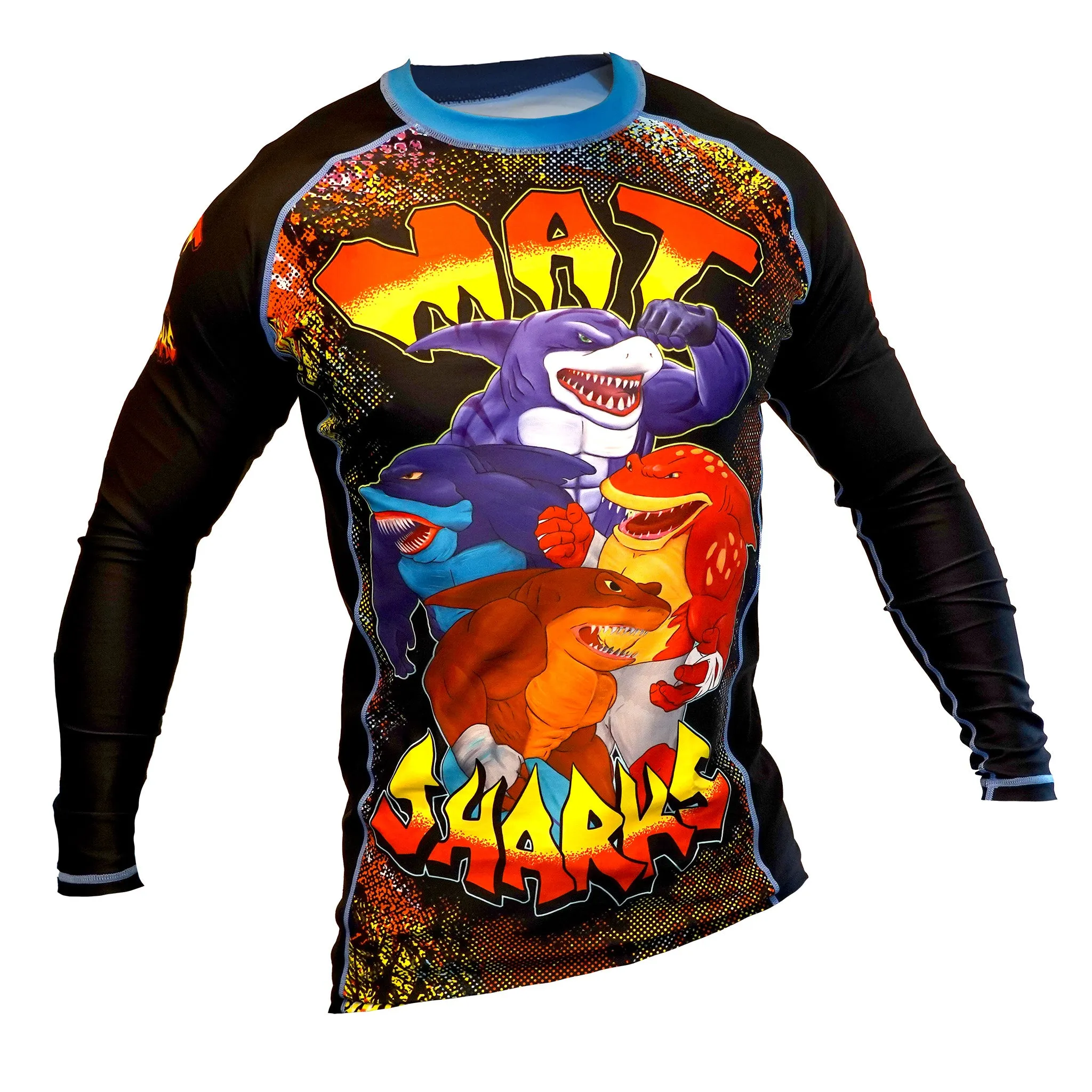Mat Sharks BJJ Rash Guard