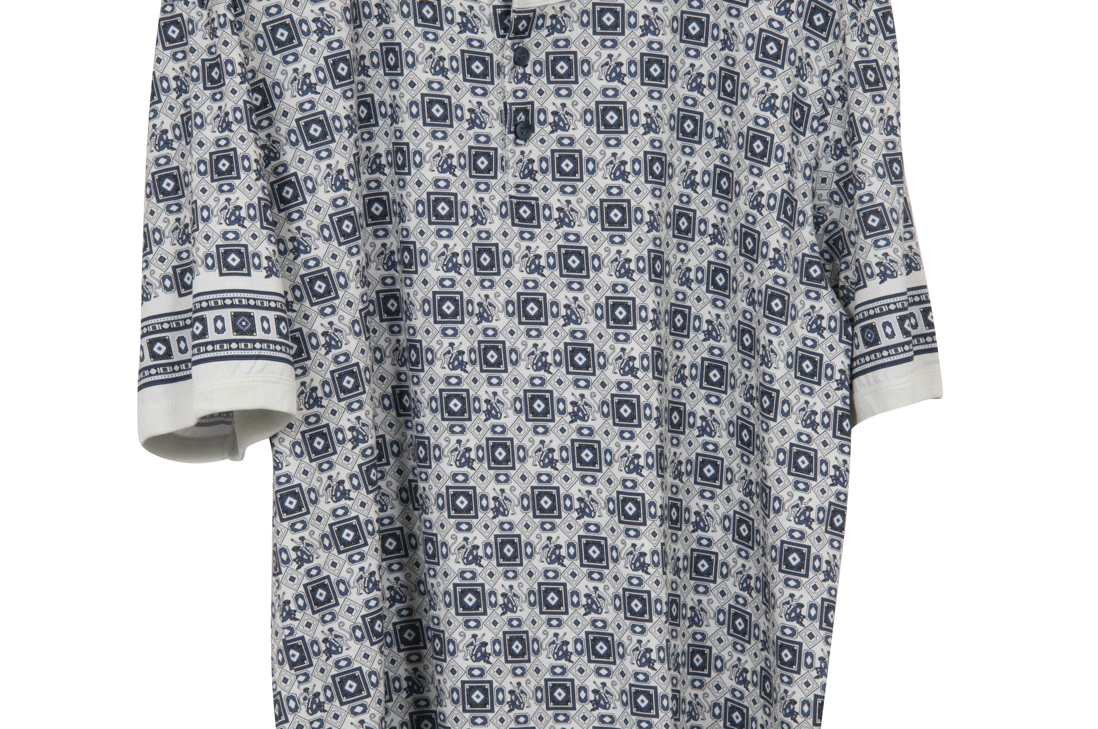 Monkey Print Henley