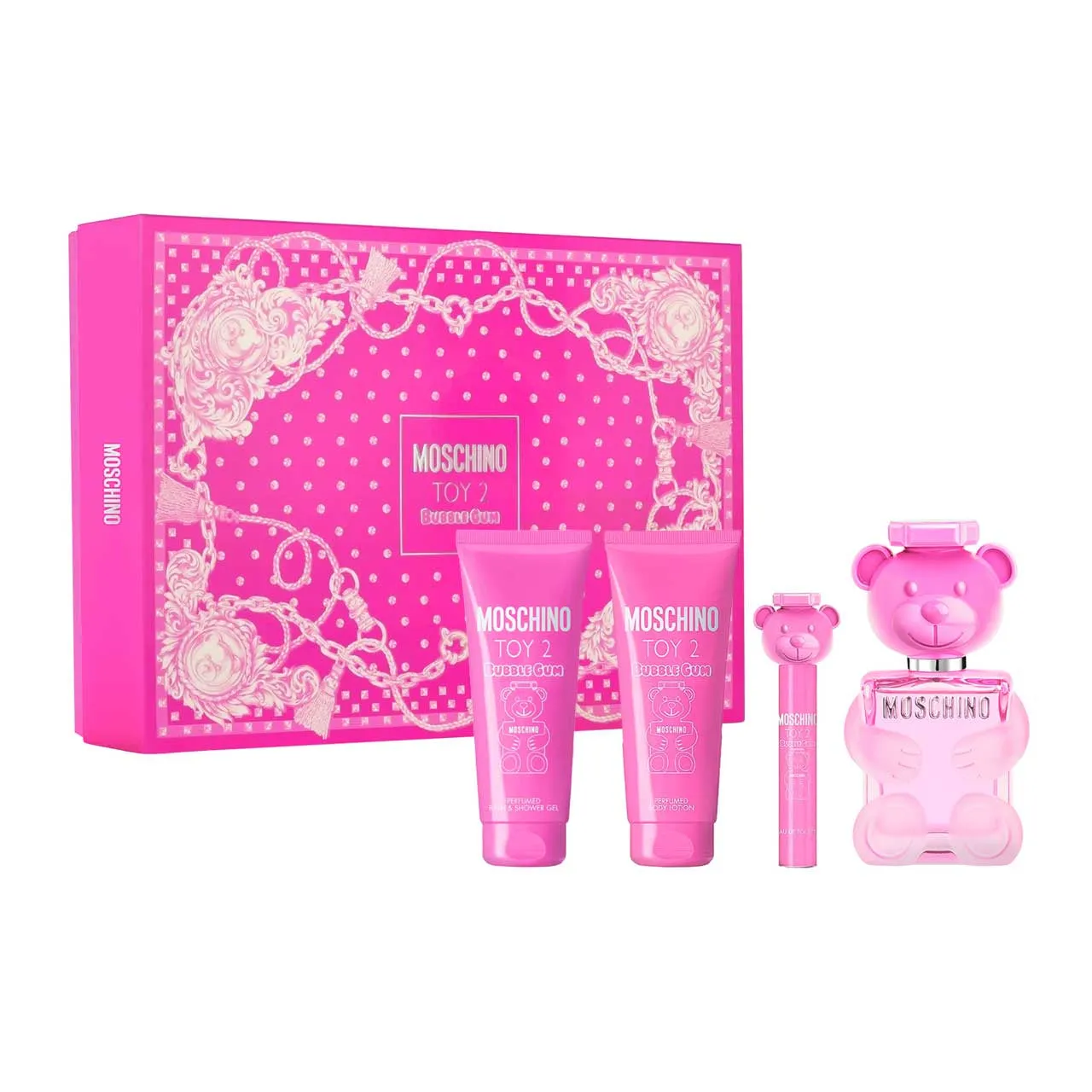 Moschino Toy 2 Bubble Gum Estuche 4 piezas Mujer
