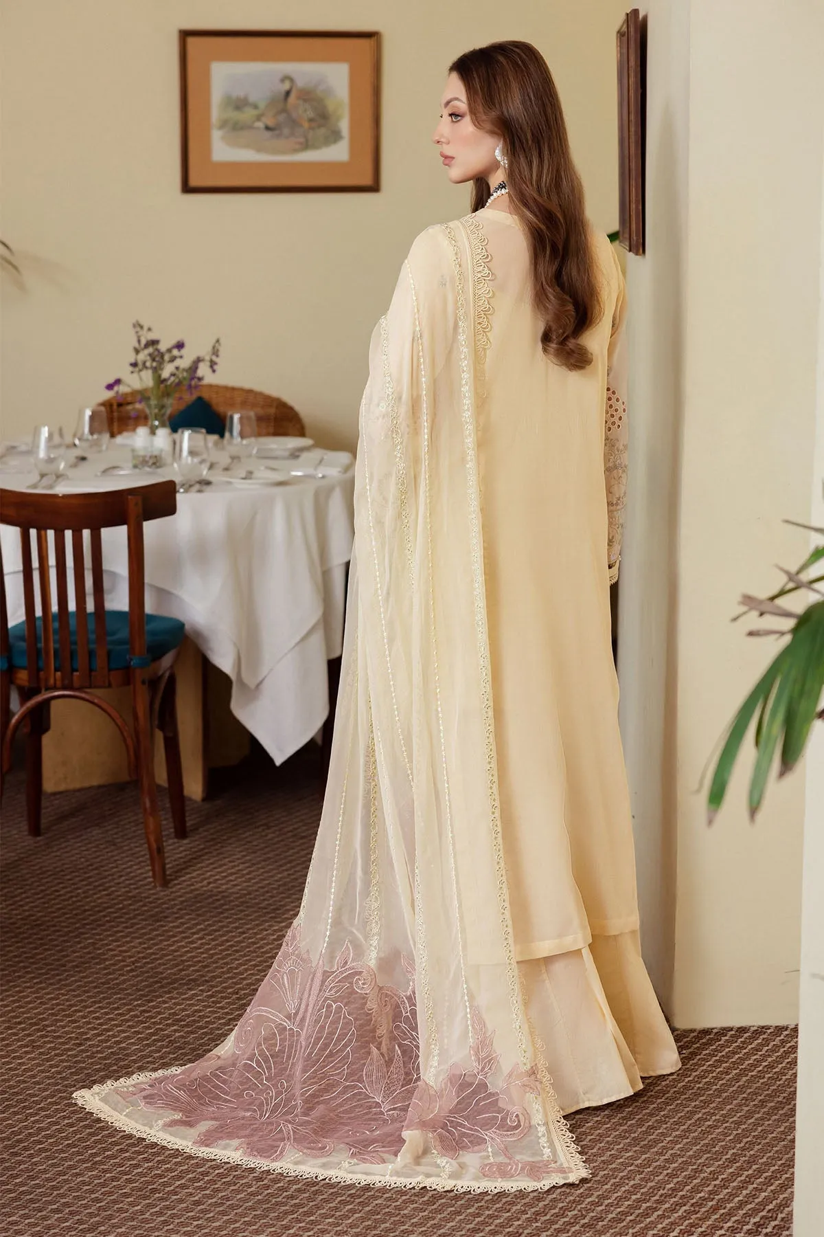 Nureh Mademoiselle Embroidered Swiss Voil Lawn Collection – NE-85