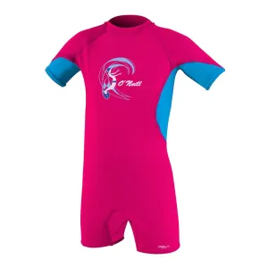 O'Neill Infant O'Zone UV Sun Suit - Watermelon/Sky/White
