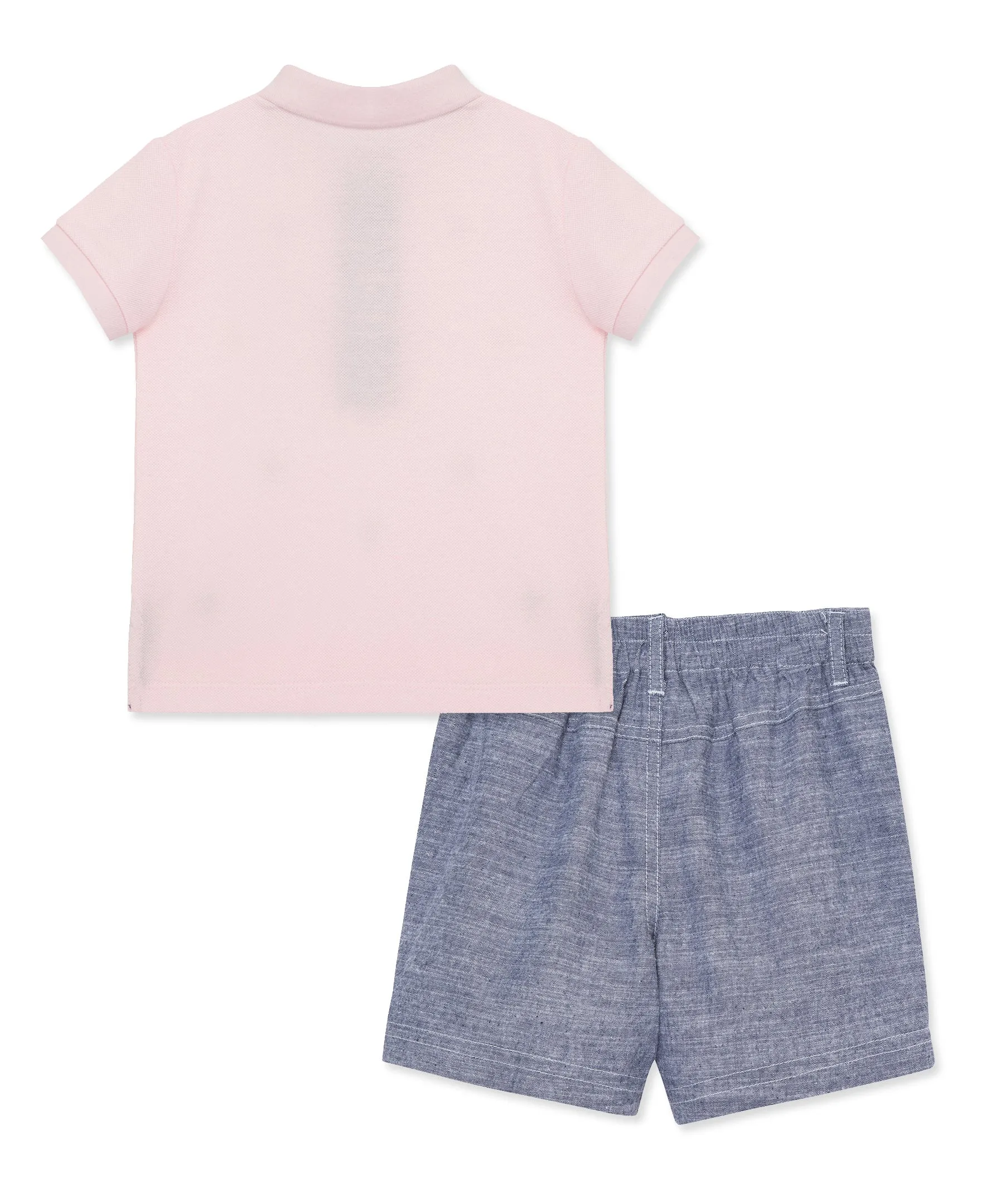 Palm Polo Short Set (2T-4T)