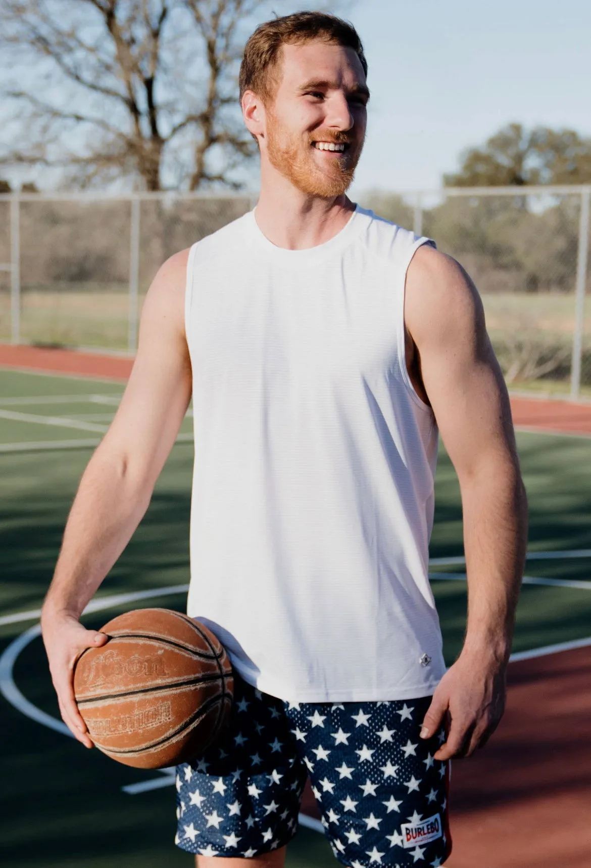 Patriotic Mesh Shorts