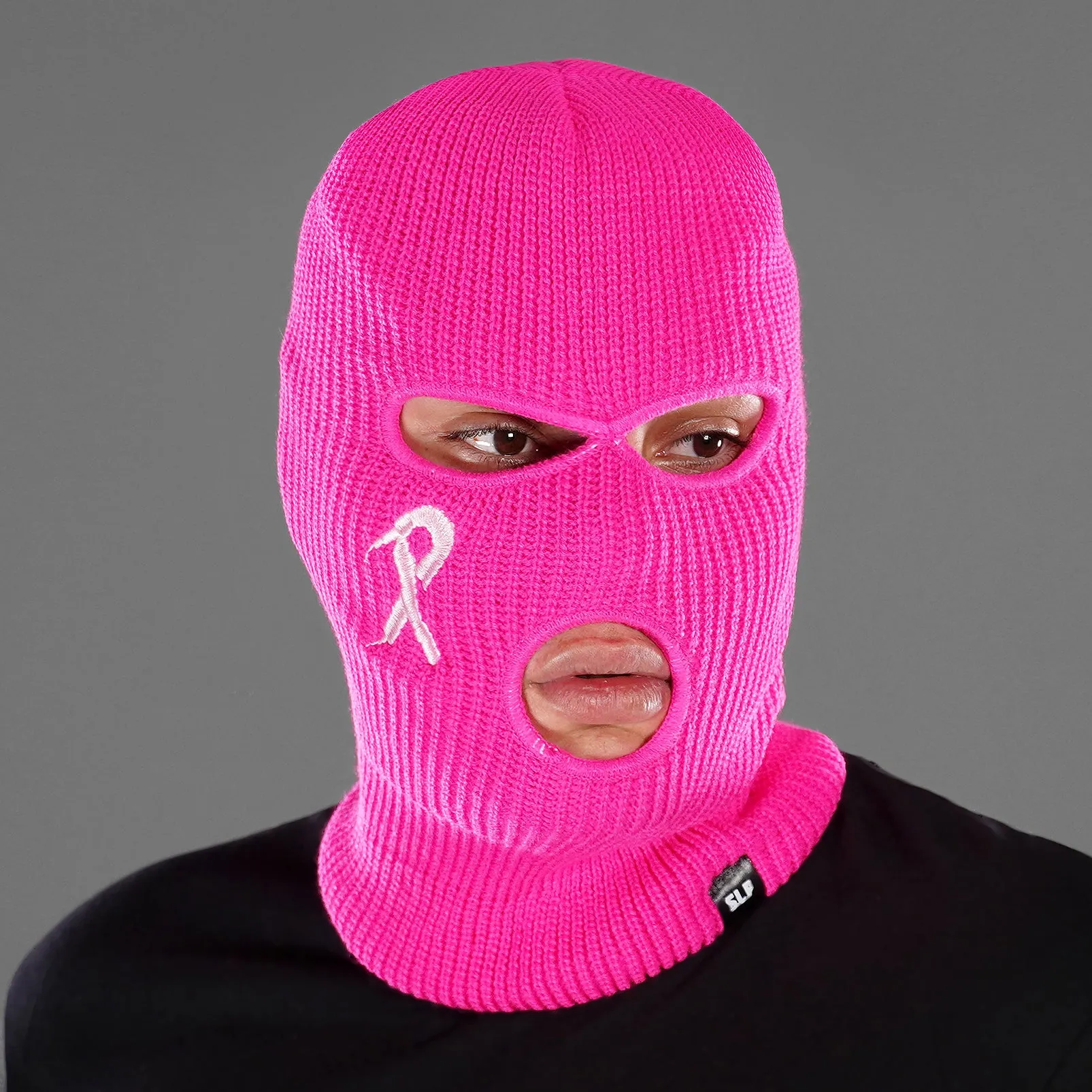 Pink Ribbon Ski Mask