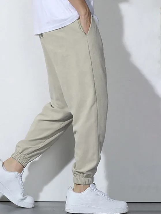 Polo Collared T-shirt With Jogger Pants