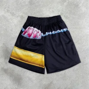 Preppy Fashion Mesh Shorts