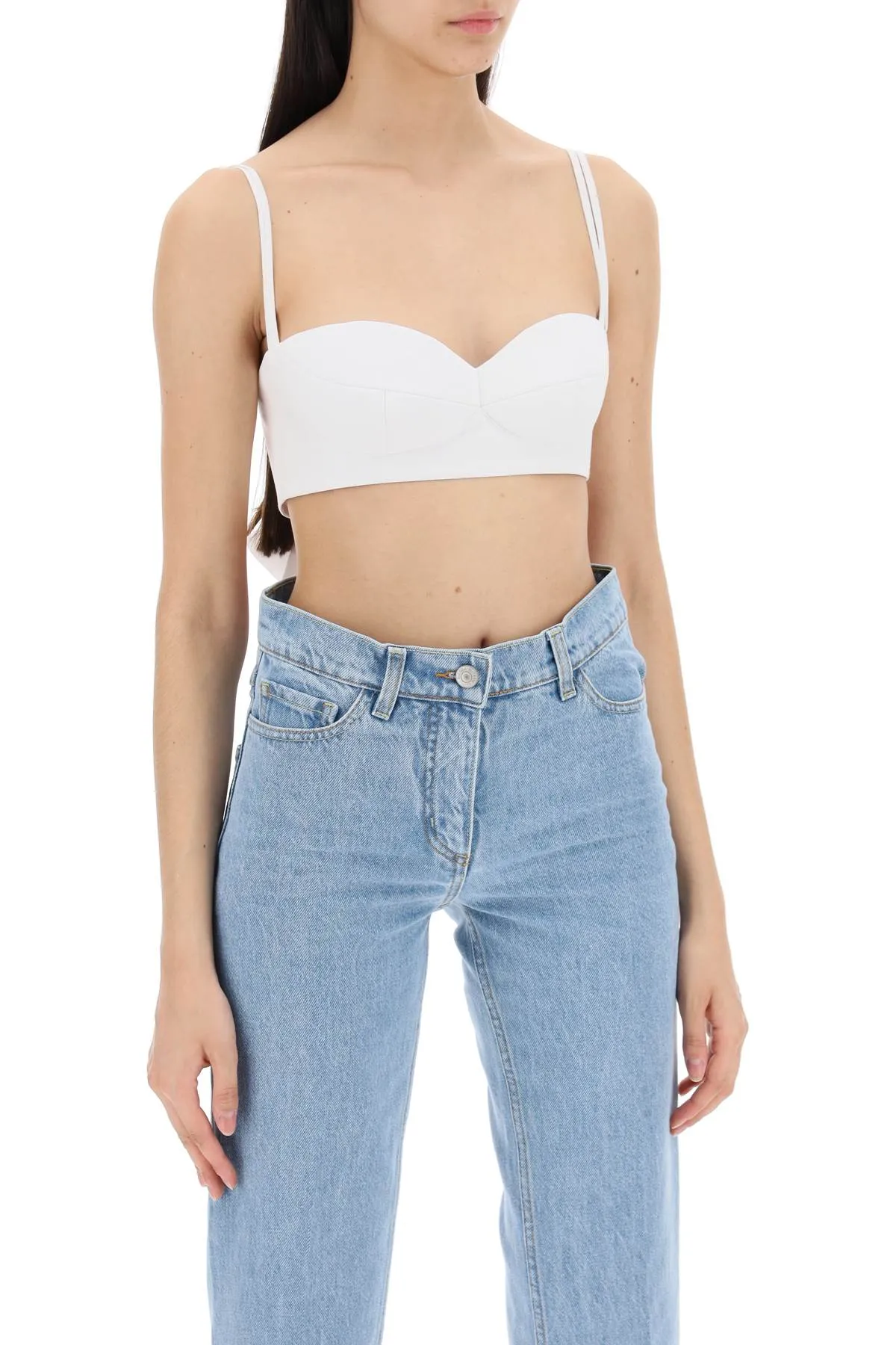 "rose top bralette with