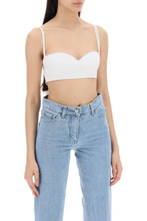 "rose top bralette with