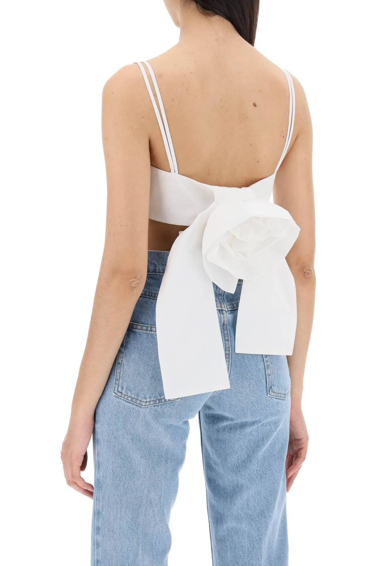 "rose top bralette with