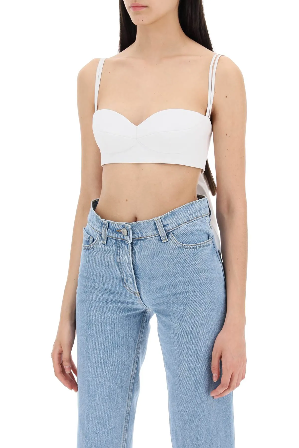 "rose top bralette with