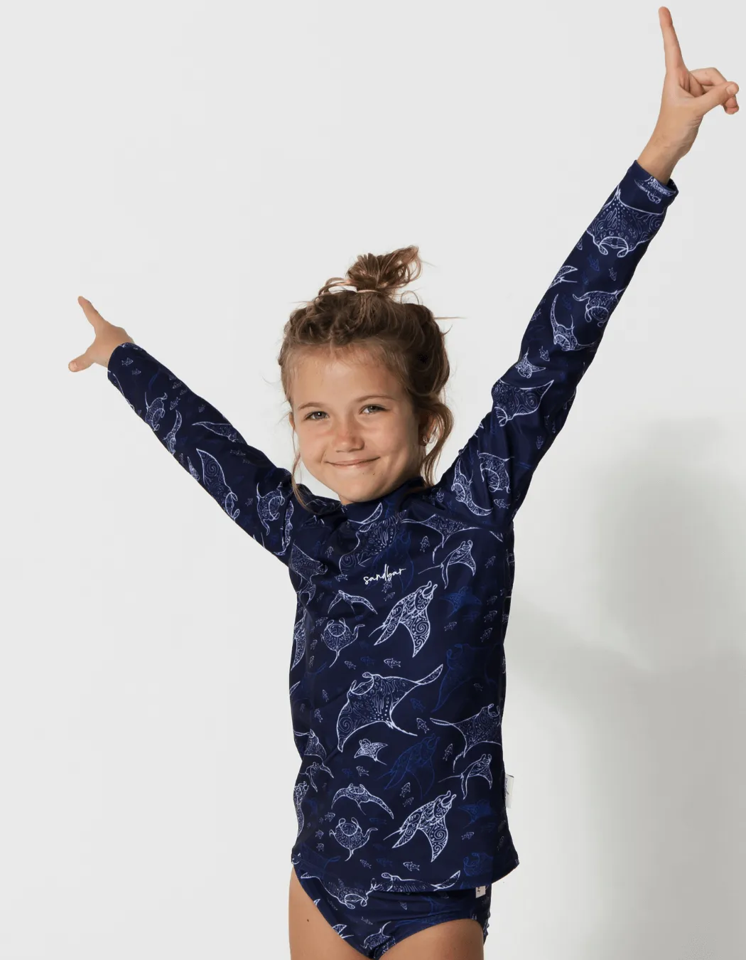 Rash Guard Bikini Set Ocean Manta