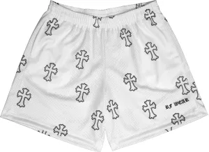 RF Mesh Cross 3.0 Shorts - White