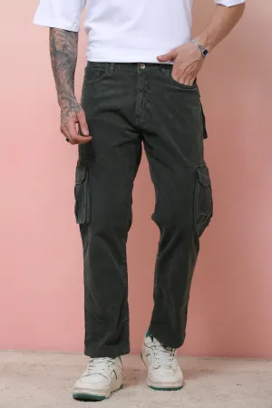 RFD Corduroy Grey Cargo for Men