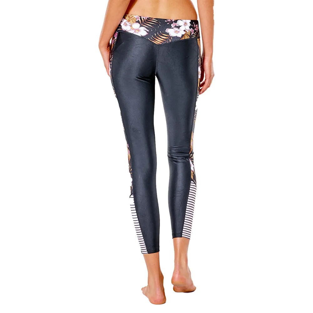 Rip Curl Womens Playabella UV Surf Pant  - Black/Gold