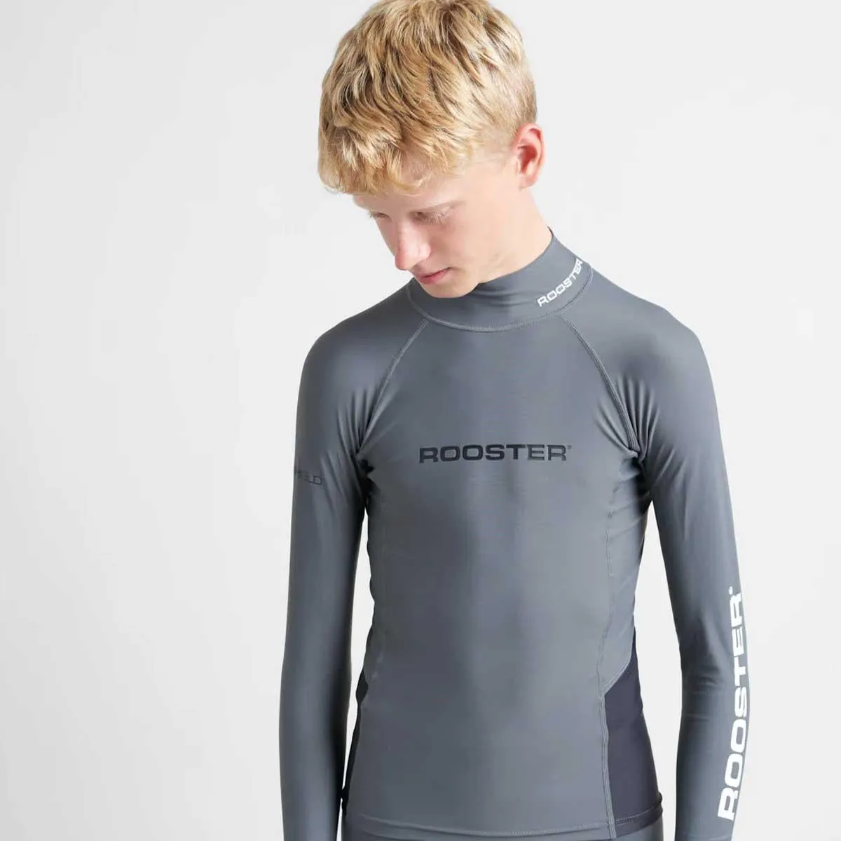 Rooster Junior Long Sleeve Rash Vest Top