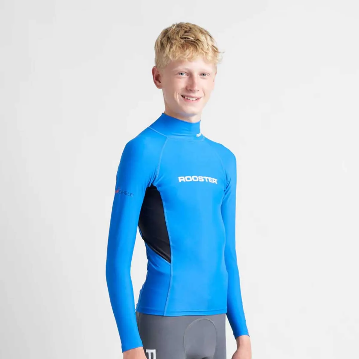Rooster Junior Long Sleeve Rash Vest Top