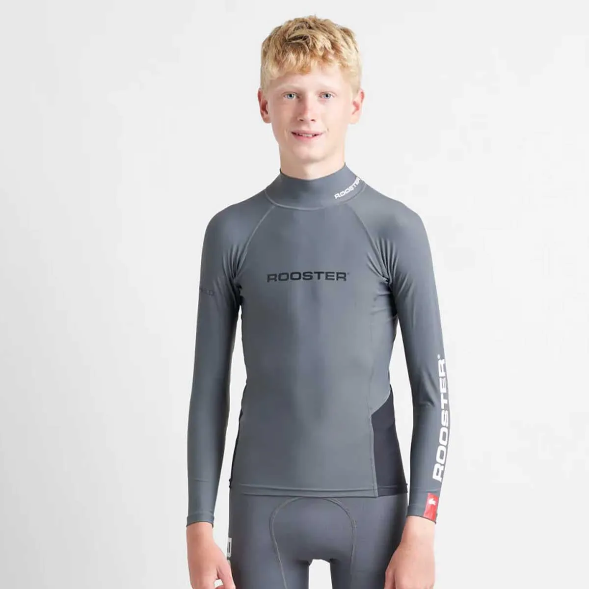 Rooster Junior Long Sleeve Rash Vest Top