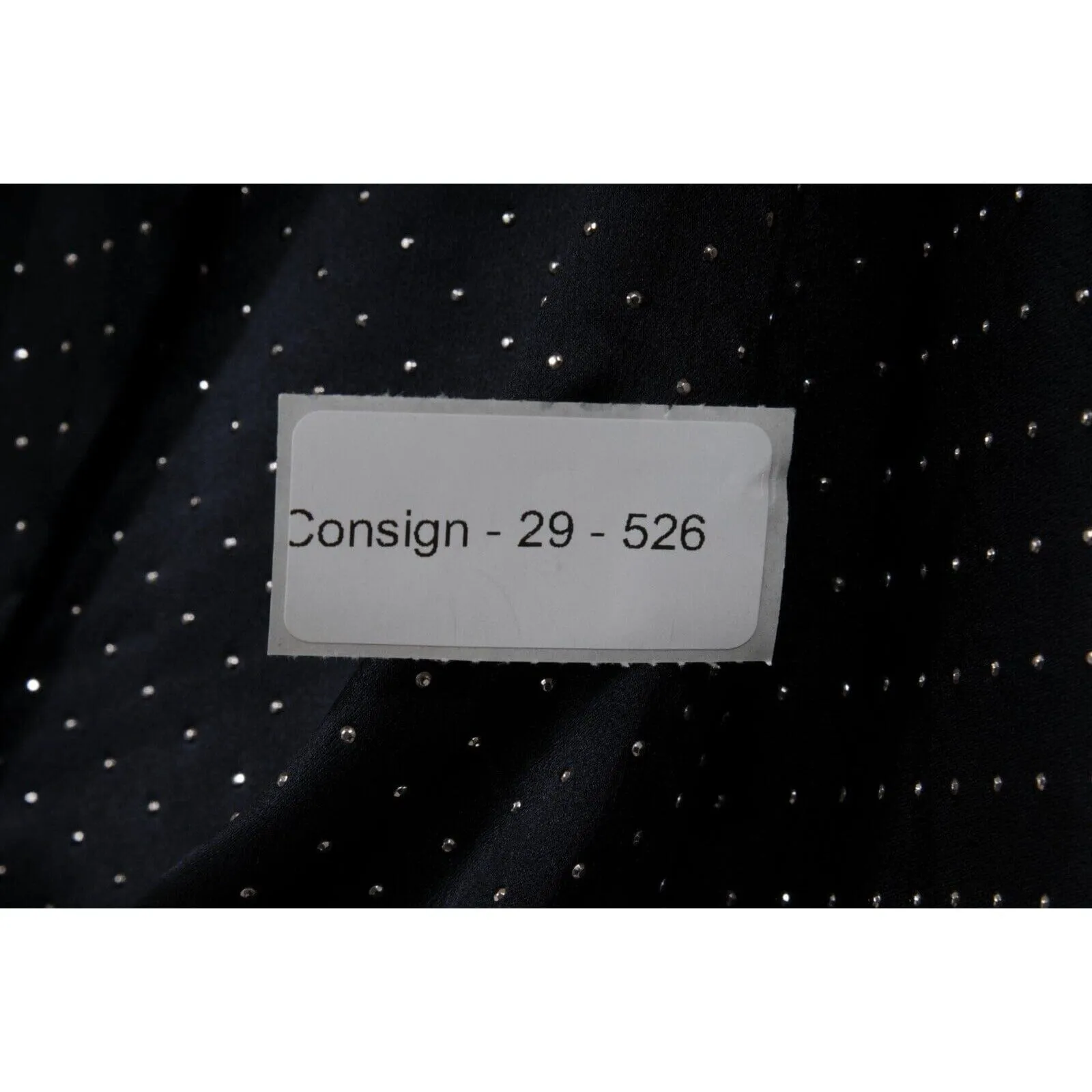 Runway Oversized Studded Button Down Shirt IT 41 16 Front Tie Silk