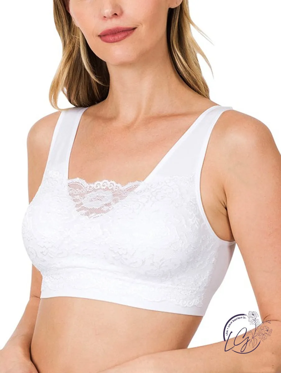 Seamless Lace Whimsy Bralette