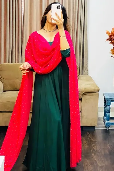 Simple gowns for indian wedding reception 2021