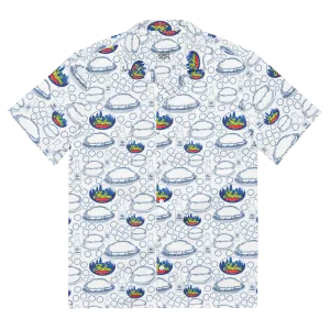 Skyline Chili White Button Down Shirt