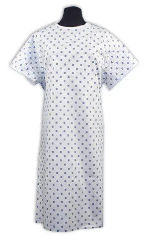 Snapback Closure BH Patient/Hospital Gowns ( 12 PACK)
