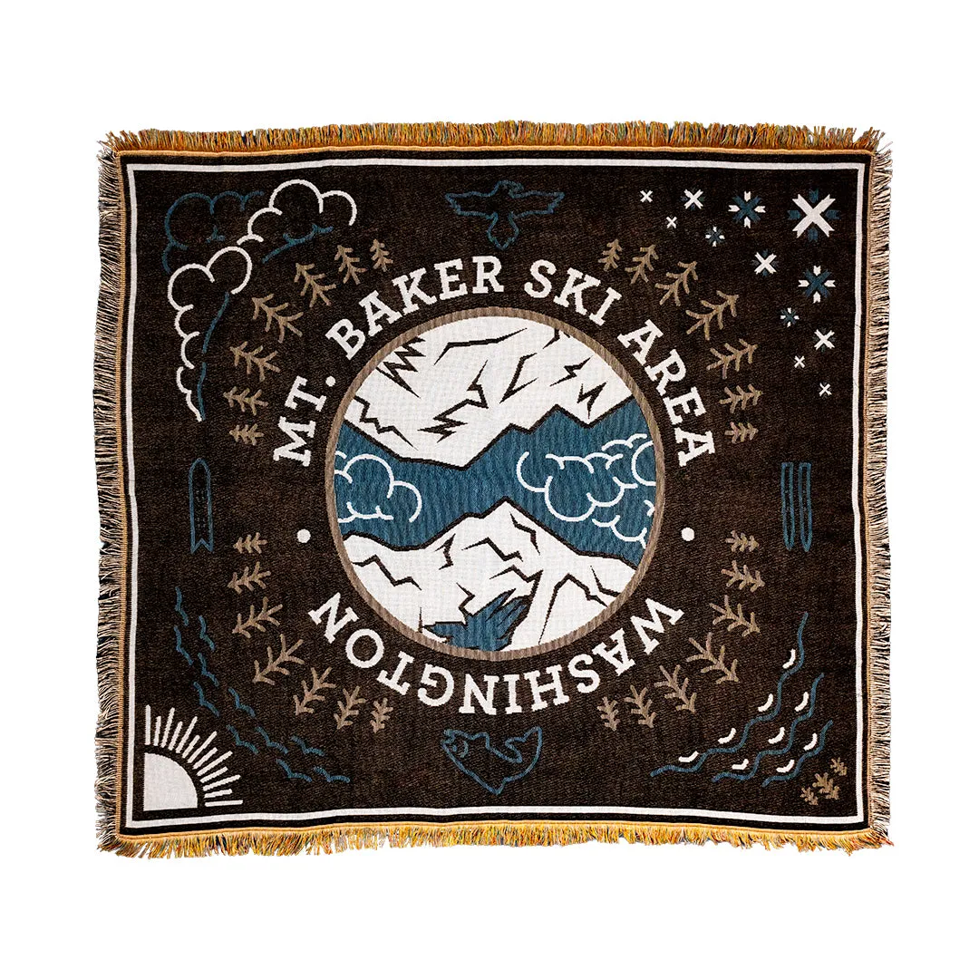Snow Cycle Blanket