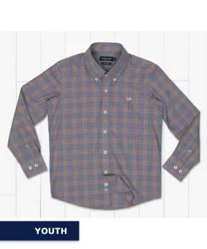 Southern Marsh-Youth Calabash Performance Dress Shirt