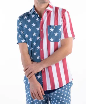Southern Shirt Co - Stars And Stripes Baja Shirt