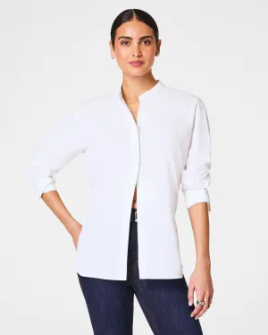 SPANX® Poplin Button-Up Tunic