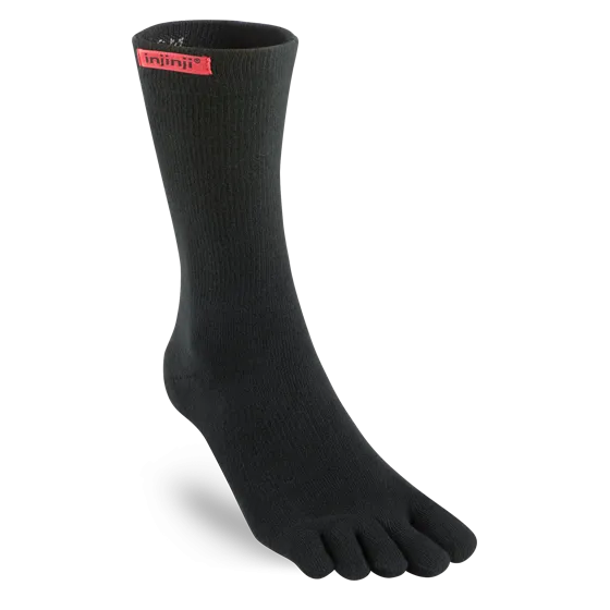 Sport Original Weight Crew Running Socks by Injinji