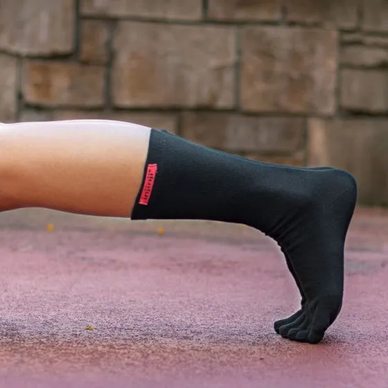 Sport Original Weight Crew Running Socks by Injinji