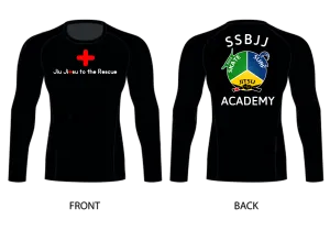 SSBJJ "Jiu-Jitsu to the Rescue" Rash Guard