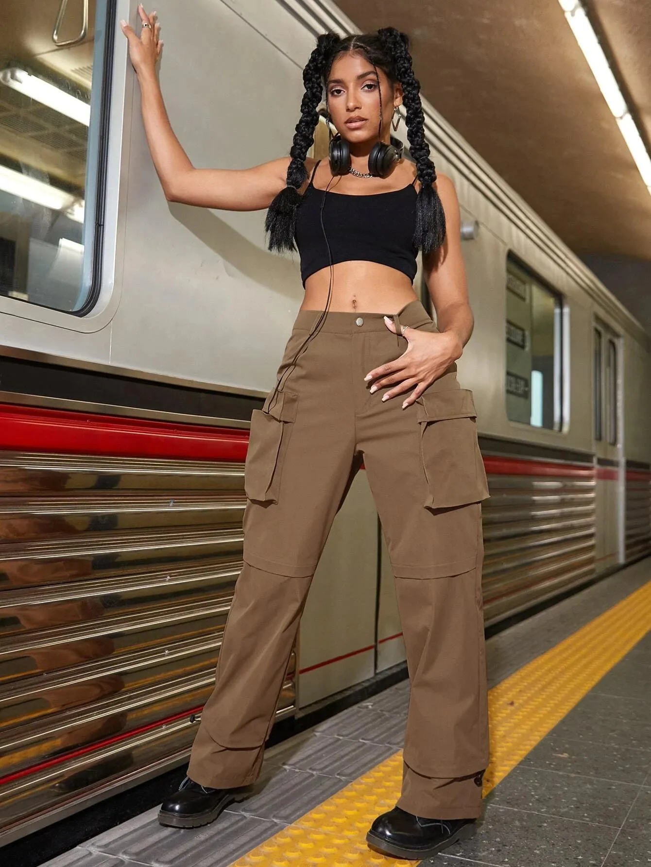 Street Pocket Cargo Pants