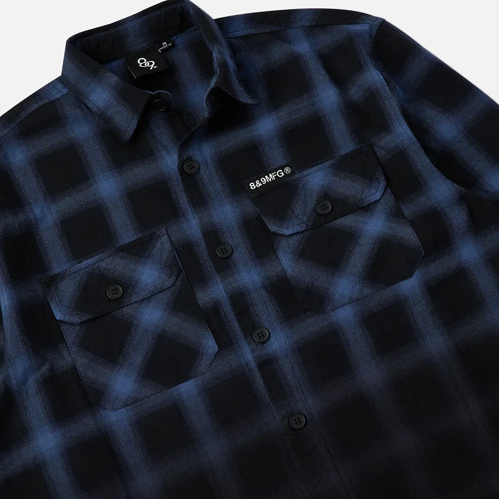 Streets Flannel Shirt Blue