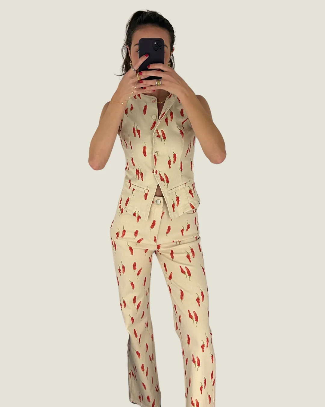 The Barcelona: Patterned Spicy Pants