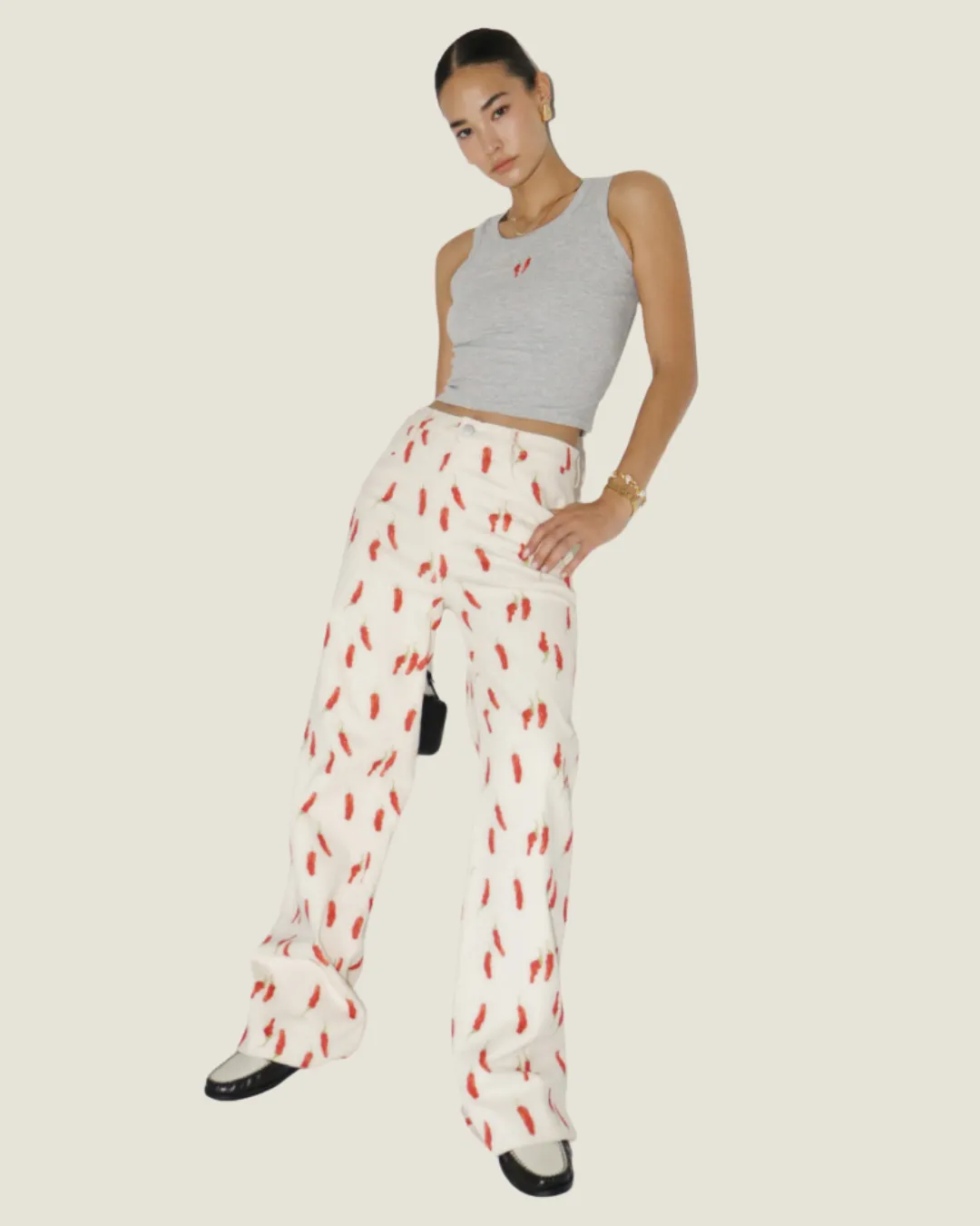 The Barcelona: Patterned Spicy Pants
