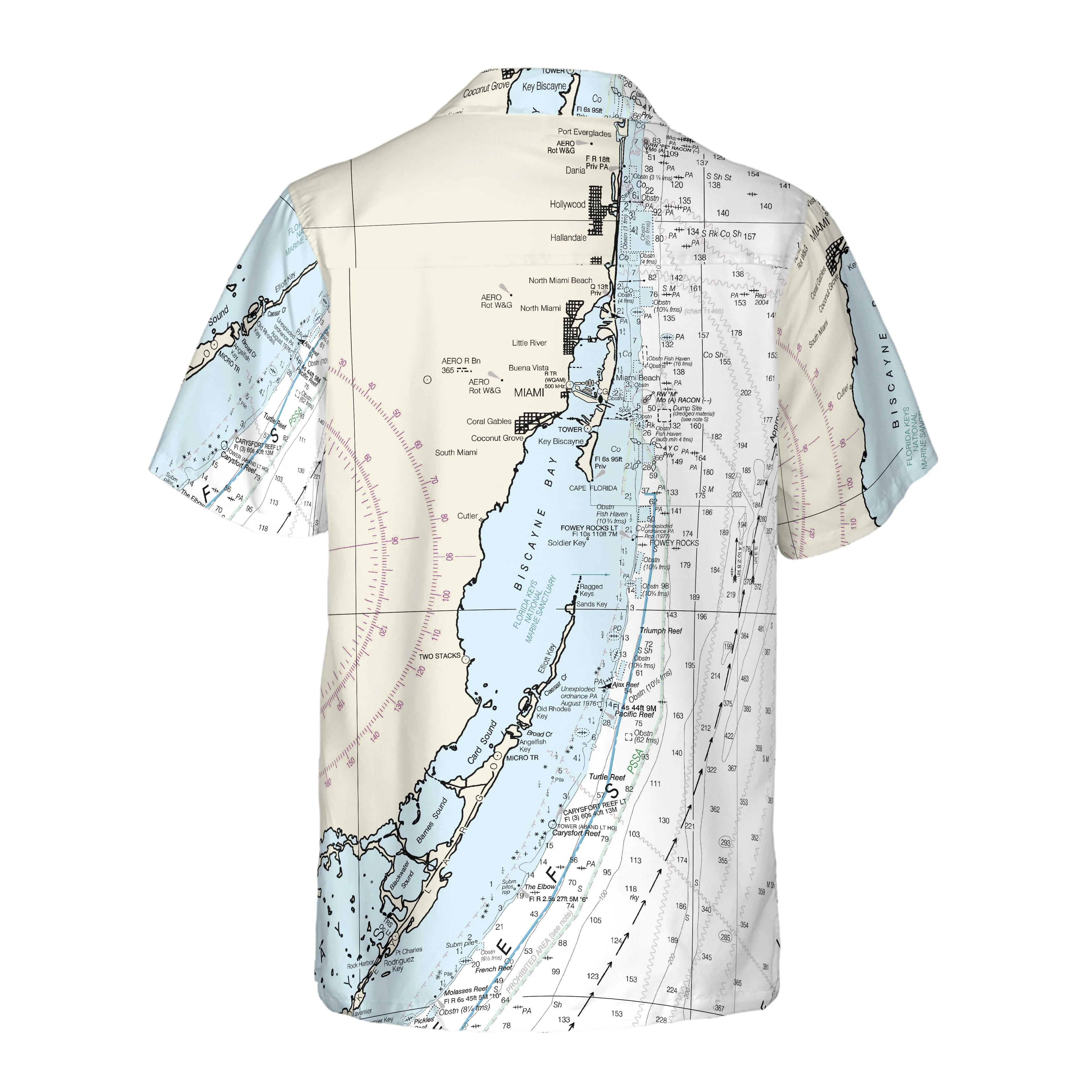 The Biscayne Bay Navigator Coconut Button Camp Shirt