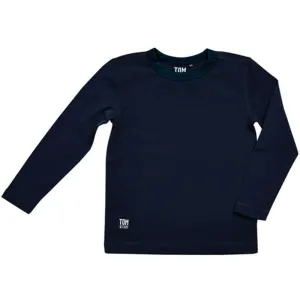 Tom & Teddy Boys Rash Tops Long Sleeves SDBLS-J- Deep Blue