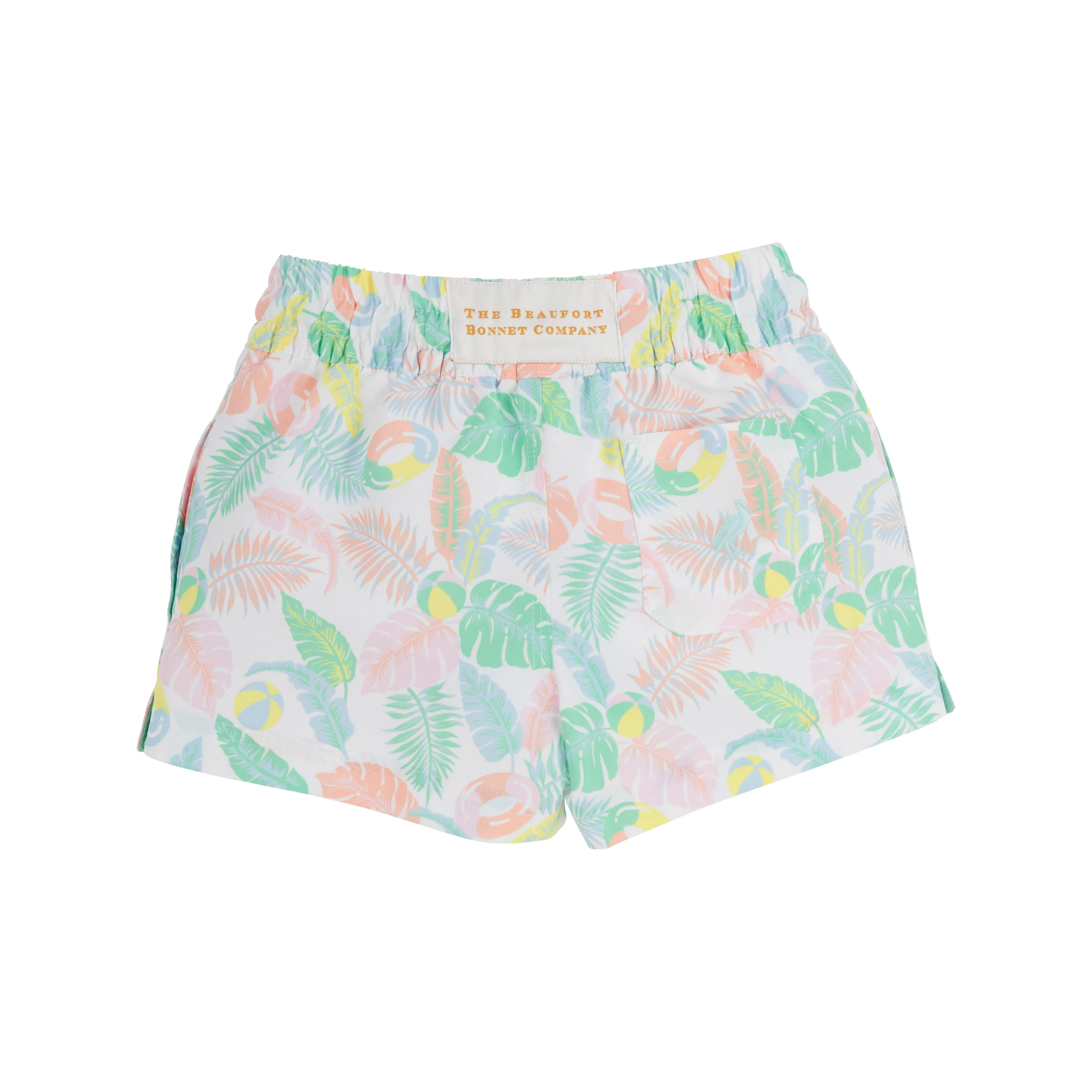 Tortola Trunks - Happy in Harbour Island with Buckhead Blue Stork