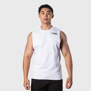 TWL - MEN'S EVERYDAY MUSCLE TANK SL - WHITE/BLACK