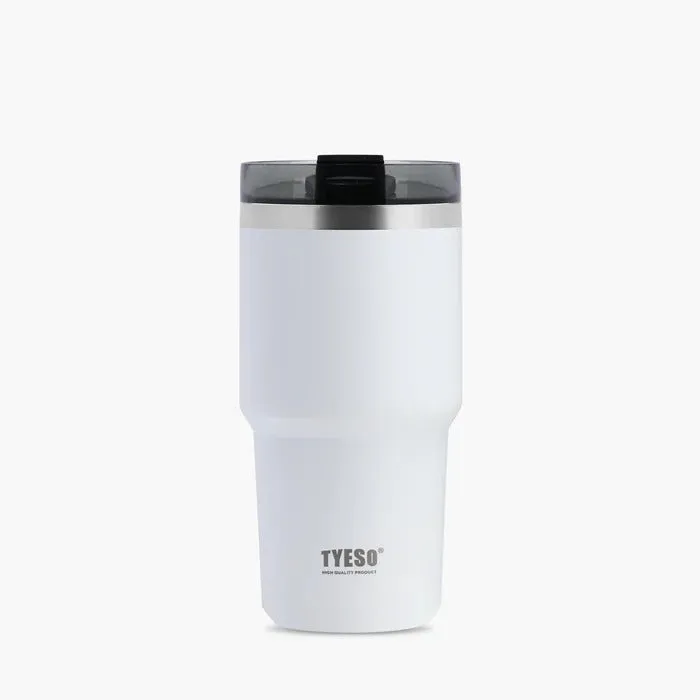TYESO Stainless Steel Tumbler with Straw 20oz