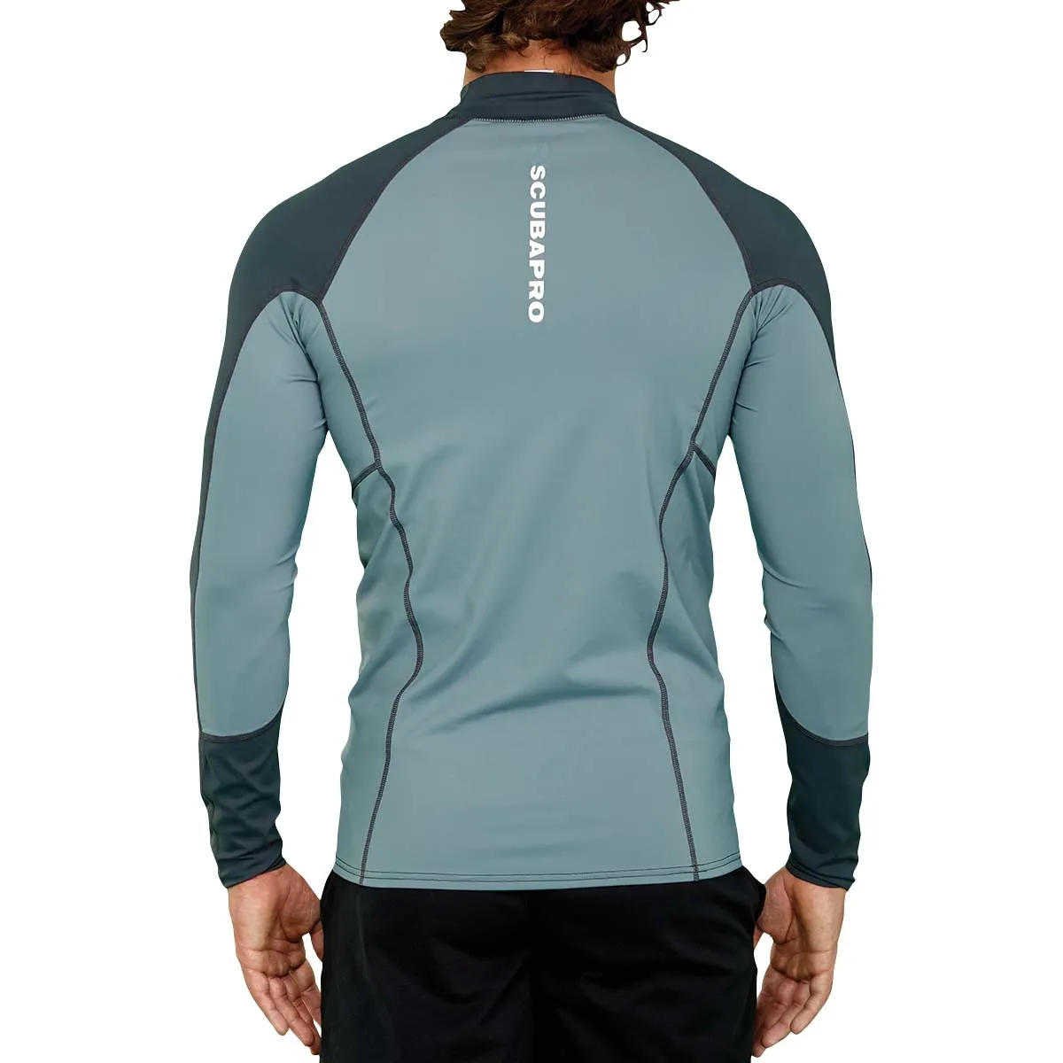 Used ScubaPro T - Flex Rash Guard Mens, Long Sleeve (UPF80)