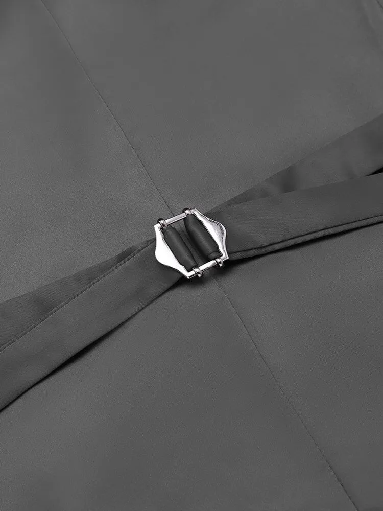 Wedding Formal Prom 3 Piece Slim Fit Tuxedo Suit Set (US Only)
