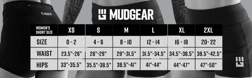 Women's Flex-Fit Compression Shorts 2-inch Inseam