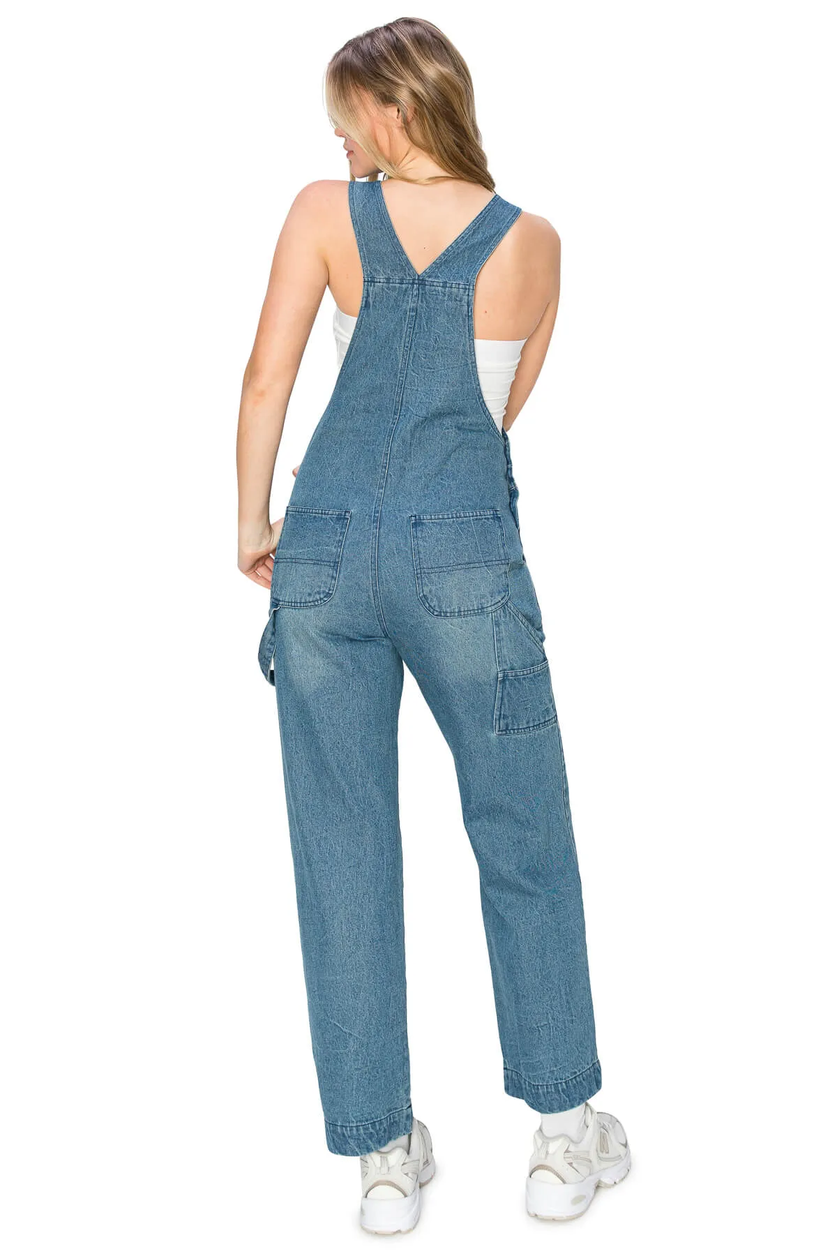Workwear Overalls - Medium Wash