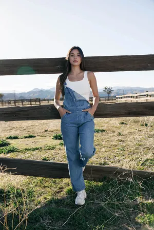 Workwear Overalls - Medium Wash