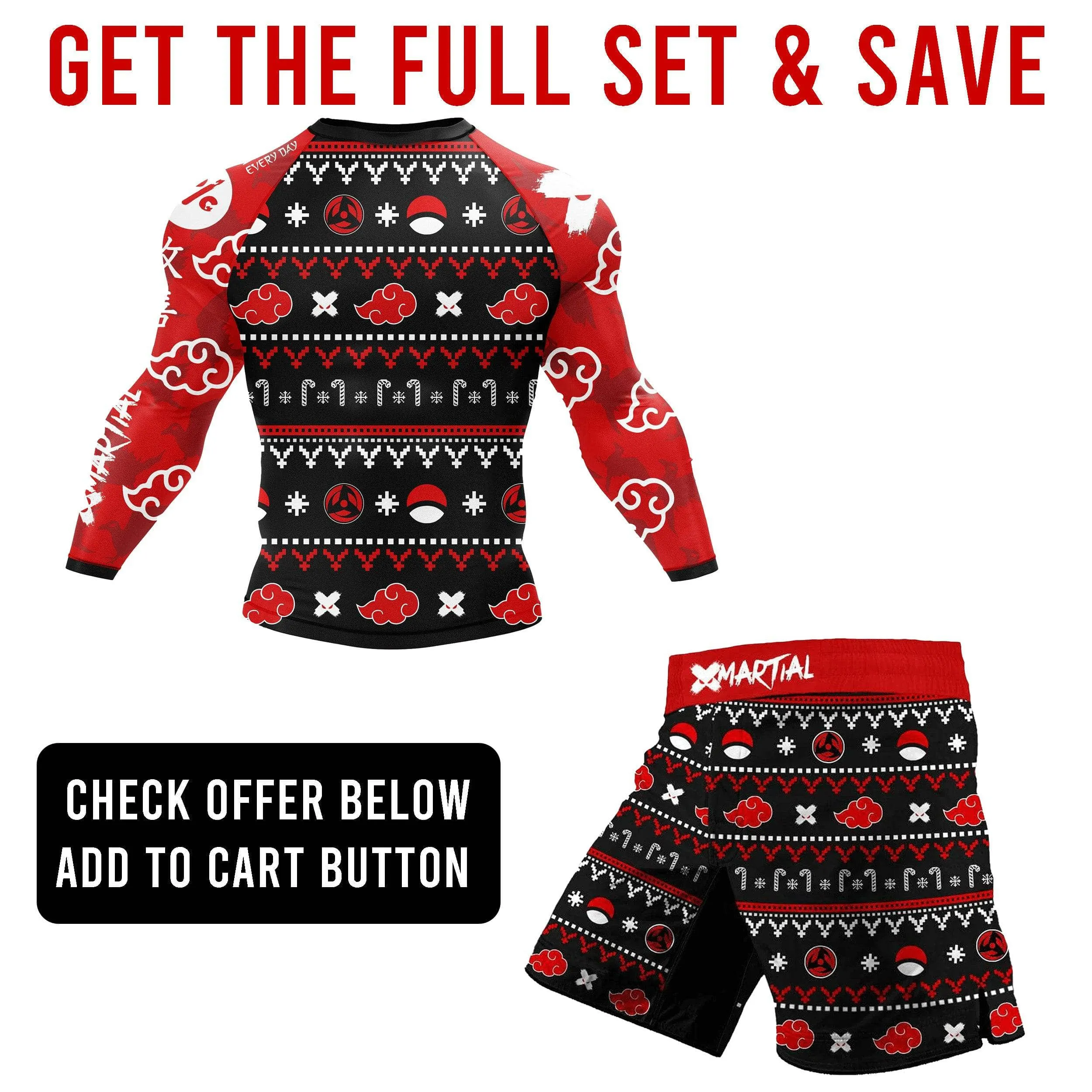 XMasbreak BJJ Rash Guard