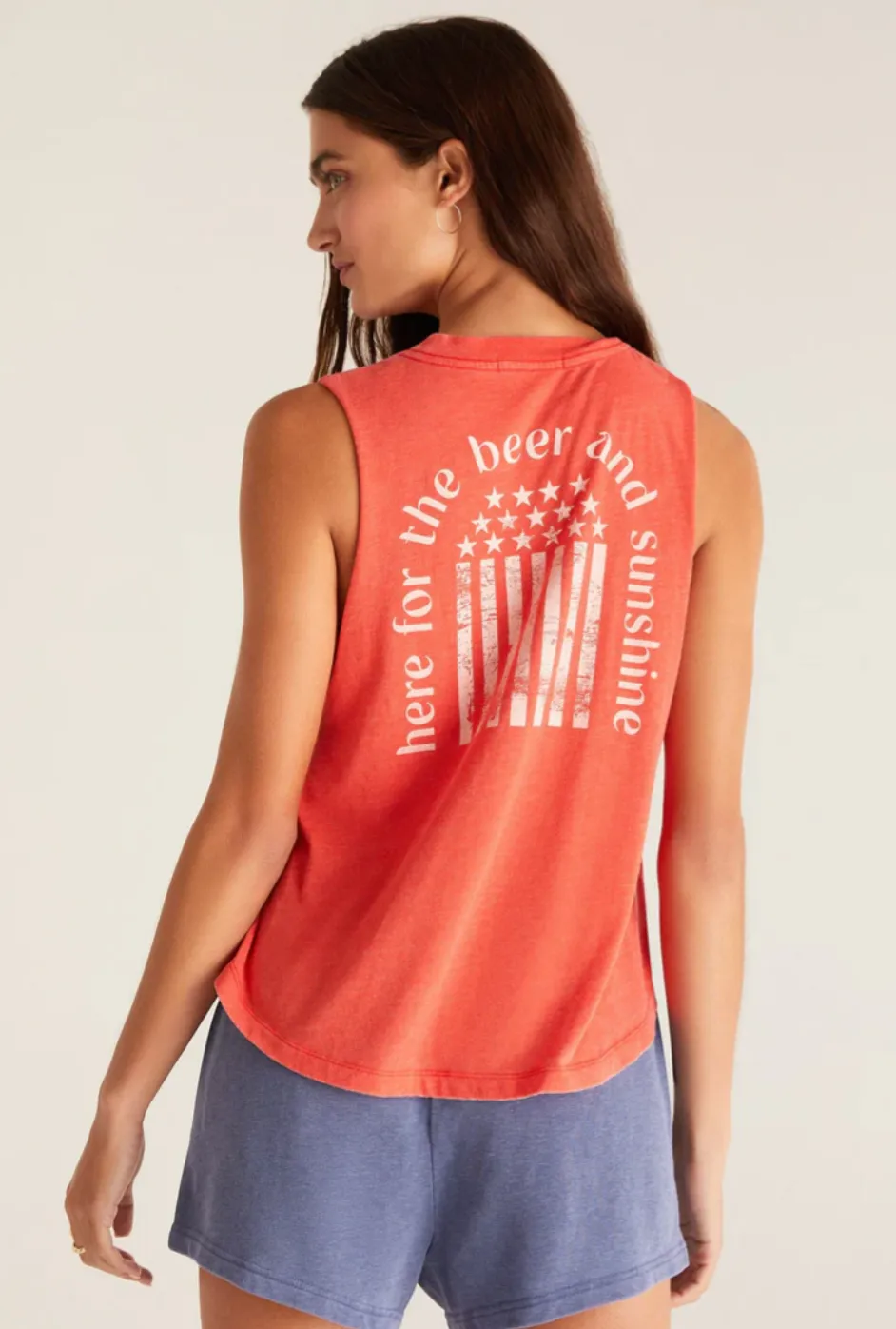 Zsup USA Tank-Poppy